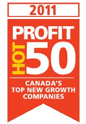 2011 - Profit Hot 50, Canada's Top New Growth Companies with CS-1 Transportation.