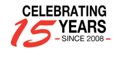 Celebrating 15 years Logo - CS-1 Transportation